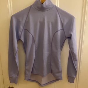 L.L. Bean Athletic Top Women’s XS US Ski Team Logo Long Sleeve Purple Winter